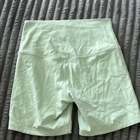 Mint Green Women's biker Shorts LULULEMON - Picture 2 of 3